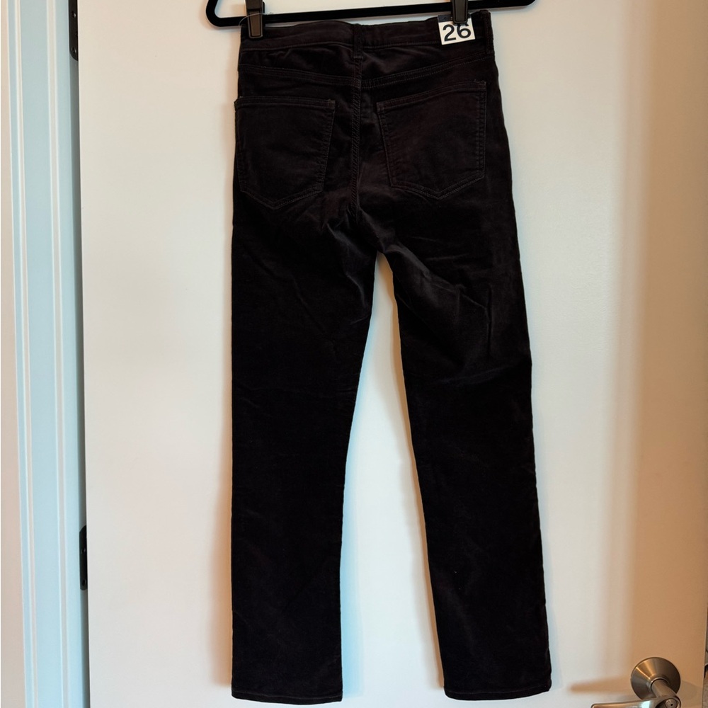 NWT GAP Women’s Brown Velvet Vintage Slim Mid rise Jeans - Picture 5 of 9